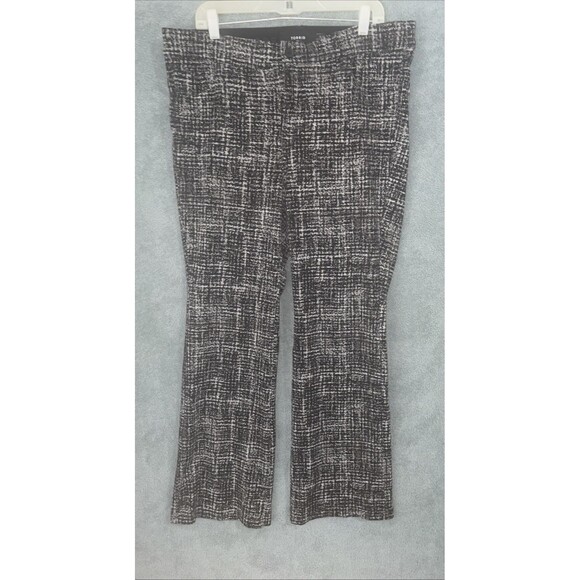 Torrid Pants Women’s 18 Black Bootcut Leg Stretch Pockets Elastic Waist Career - Picture 1 of 11
